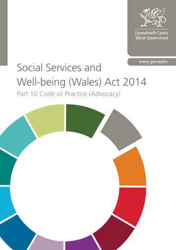 Social Services And Well-being (Wales) Act 2014