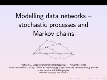 Modelling Data Networks Stochastic . - Richard Clegg