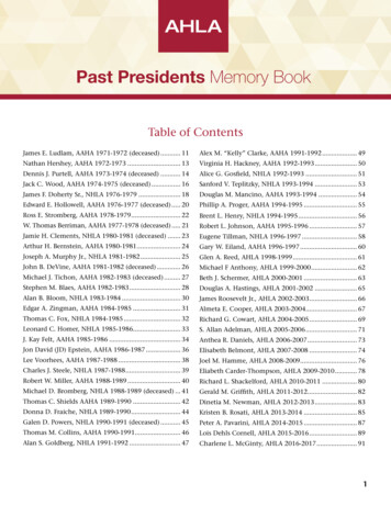Ast Residents Memory Book - Framework