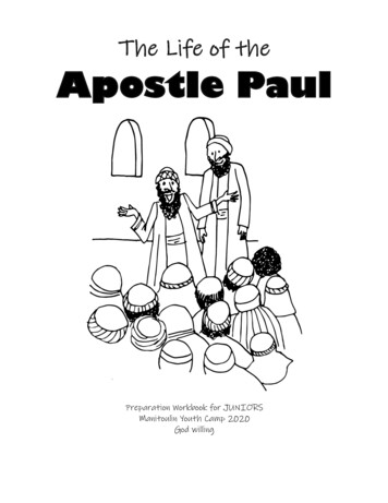 The Life Of The Apostle Paul - Christadelphianmyc 