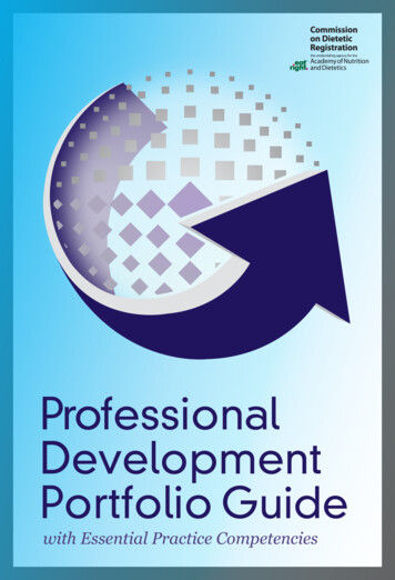 Professional Development Portfolio
