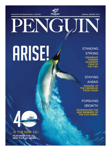 IS THE NEW 38! - Penguin International Limited