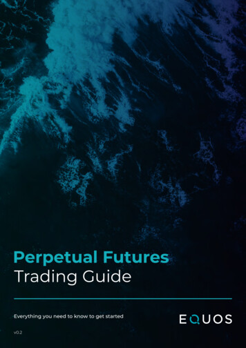 Perpetual Futures - EQONEX