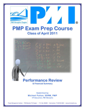 PMP Exam Prep Course - PMI Memphis