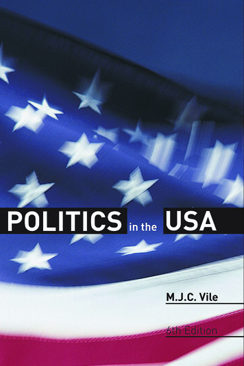 Politics And Government Politics In The USA - UNTAG