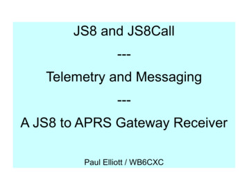 JS8 And JS8Call - WB6CXC Ham Radio Tech Stuff