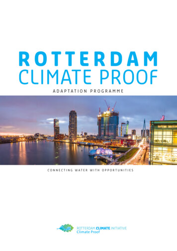 ROTTERDAM CLIMATE PROOF - Aktualności