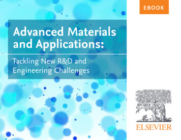 Advanced Materials And Applications - Elsevier