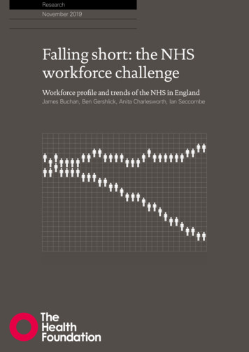 Falling Short: The NHS Workforce Challenge - Health Foundation