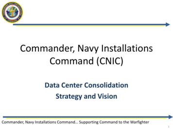 Commander, Navy Installations Command (CNIC) - MeriTalk