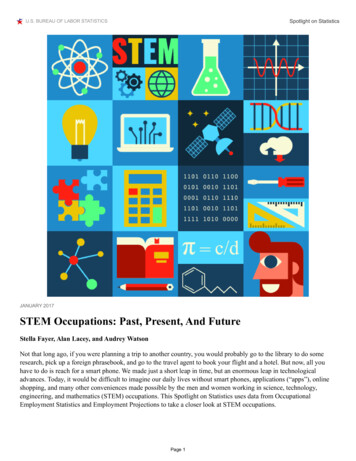STEM Occupations: Past, Present, And Future