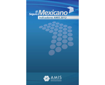 El Seguro Mexicano 2012 VICEPRESIDENTES MIEMBROS DEL COMITE - AMIS