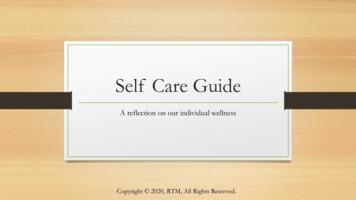 Self Care Guide - PSC