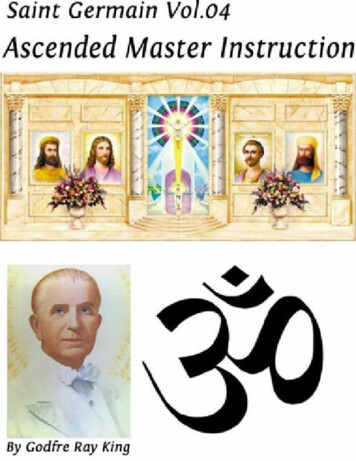 Ascended Master Instruction