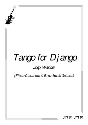 Tango For Django - Free