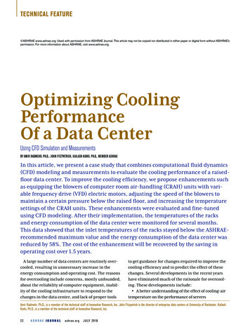 Optimizing Cooling Performance Of A Data Center - TileFlow