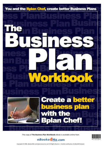The Business Plan Workbook Updated - CPUT