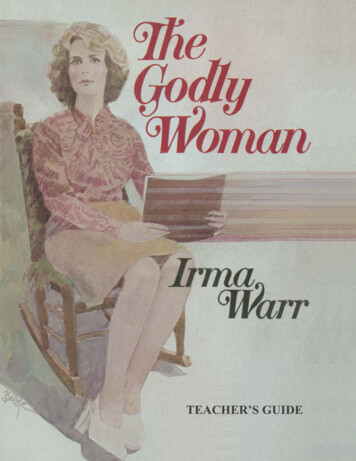The Godly Woman Plus Teacher’s Guide