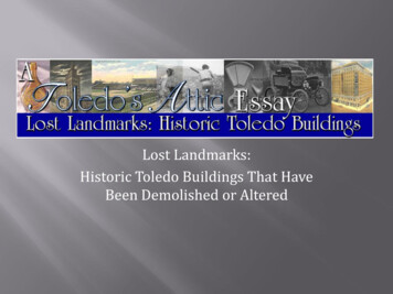 Lost Landmarks: Historic Toledo Buildings That Have Been Demolished Or .