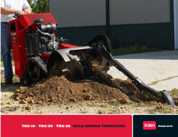 Trenching Is Easier