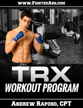 TRX Workout Program - FighterAbs 