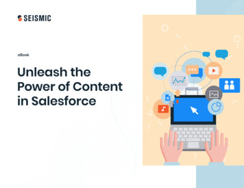 EBook Unleash The Power Of Content In Salesforce