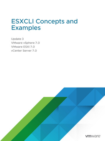 Update 3 VMware VSphere 7.0 VMware ESXi 7.0 VCenter Server 7