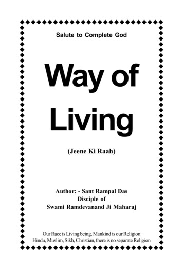 Way Of Living - Rampal