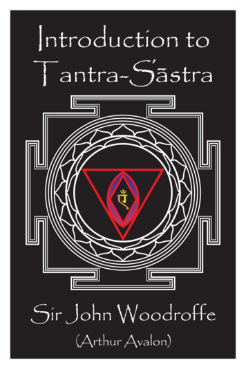 Introduction To Tantra-Sastra- - Aghori.it