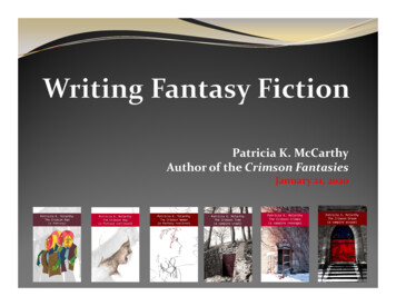 Patricia K. McCarthy Author Of The Crimson Fantasies