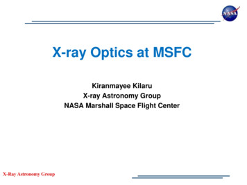 X-ray Optics At MSFC