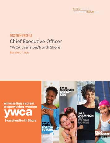 POSITION PROFILE Chief Executive Officer