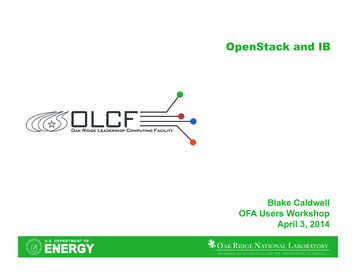 OpenStack And IB - S.openfabrics 