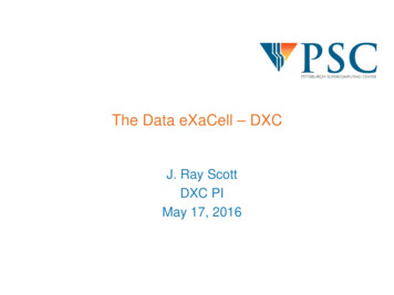 The Data EXaCell - DXC - NDS