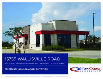 15755 WALLISVILLE ROAD - NewQuest Properties