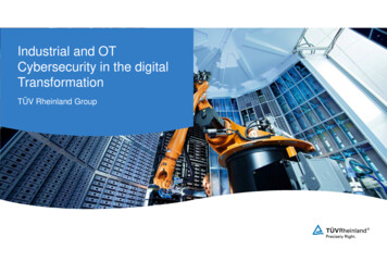 Industrial And OT Cybersecurity In The Digital Transformation