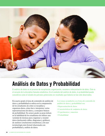 Análisis De Datos Y Probabilidad - National Center For Education .