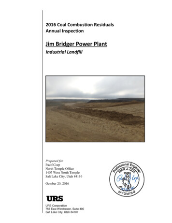 Jim Bridger Power Plant - Berkshire Hathaway Energy