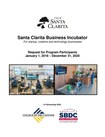 Santa Clarita Business Incubator