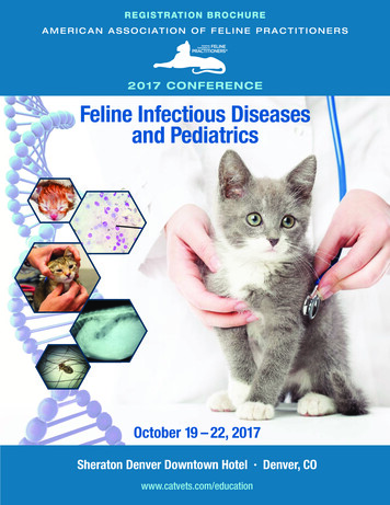 2017 CONFERENCE Feline Infectious Diseases And Pediatrics