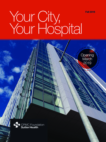 Your City,Your Hospital - California Pacific Medical Center