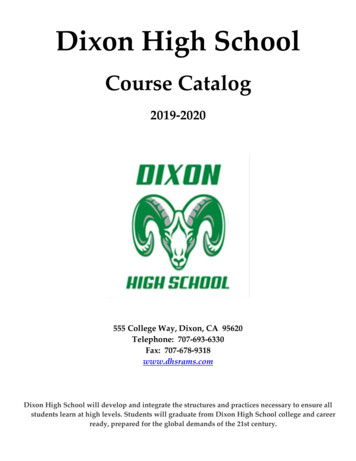 Dixon High School - PC\ MAC
