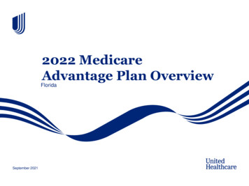 2022 Florida UnitedHealthcare Medicare Advantage Plan Overview