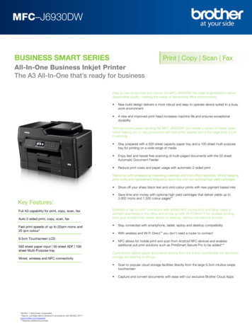 All-In-One Business Inkjet Printer The A3 All-In-One That's Ready For .