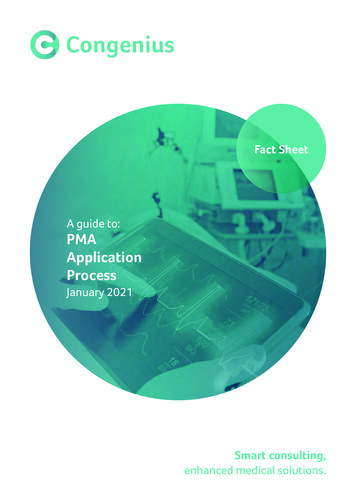 A Guide To: PMA Application Process - Congenius