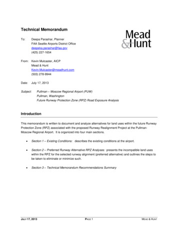 Appendix Q RPZ Technical Memorandum - Mead & Hunt