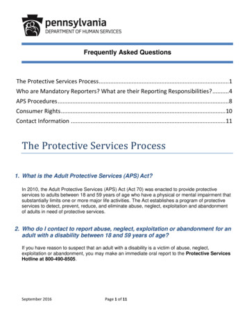 The Protective Services Process