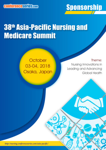 38th Asia-Pacific Nursing And Medicare Summit