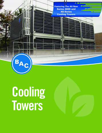Cooling Towers - Commercial Tech