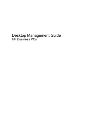 Desktop Management Guide - HP